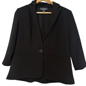 New York Clothing Company Petite Black Blazer
